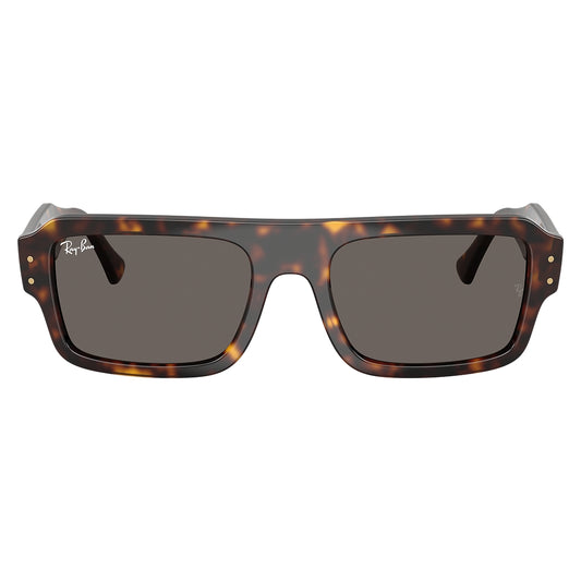 Gafas de Sol para Hombre Ray-Ban 4454 Flacko 1359B1 - en acetato color Café