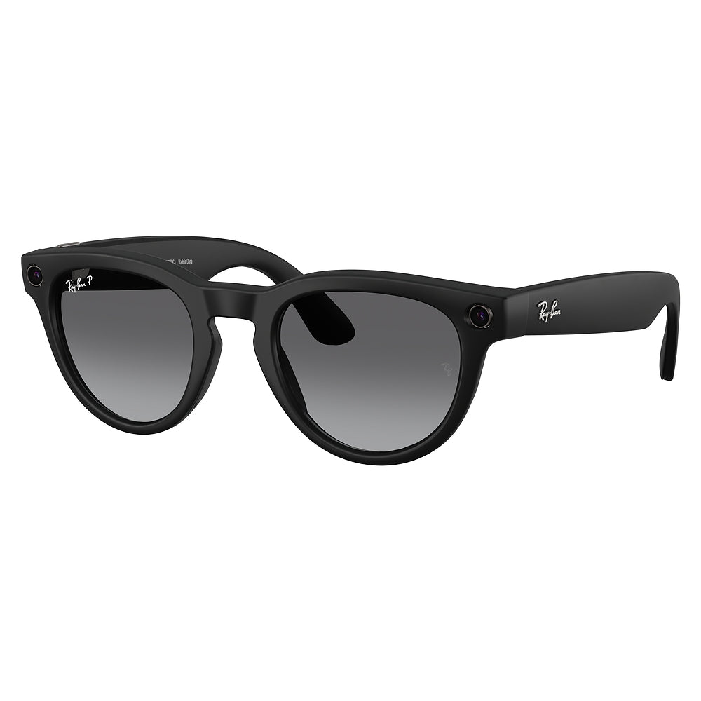 Gafas de sol Ray-Ban Meta Headliner Unisex 601ST3 - en nylon y acetato, color Negro