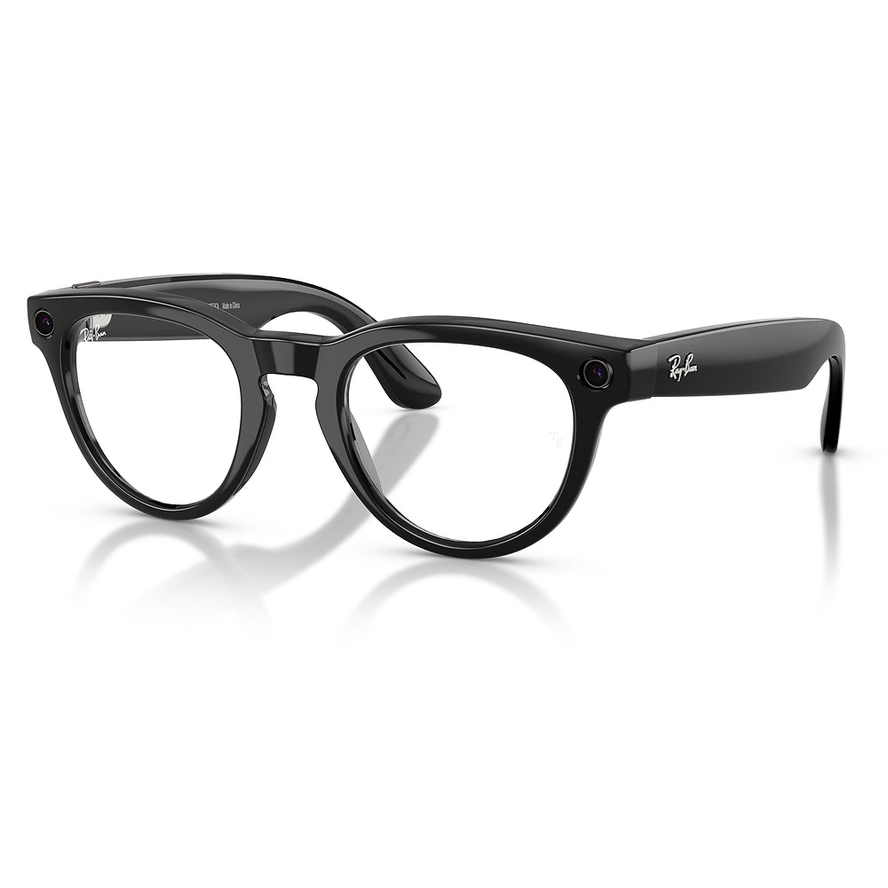 Gafas de vista Ray-Ban Meta Headliner Unisex 601/1M - en nylon y acetato, color Negro