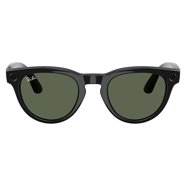 Gafas de sol Ray-Ban Meta Headliner Unisex 601/71 - en nylon y acetato, color Negro