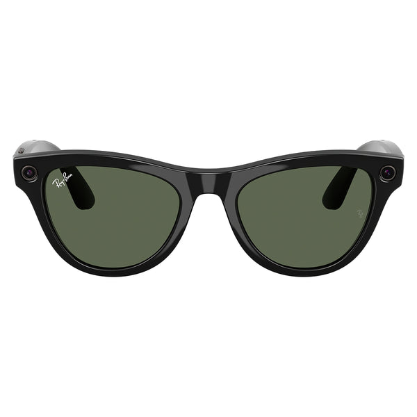 Gafas de sol Ray-Ban Meta Skyler Unisex 601/71 - en nylon inyectado, color Negro