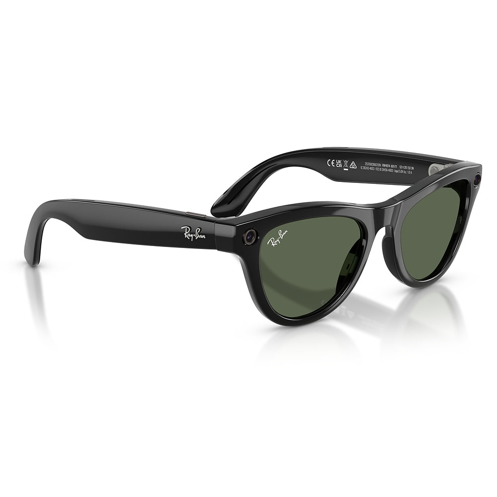 Gafas de sol Ray-Ban Meta Skyler Unisex 601/71 - en nylon inyectado, color Negro