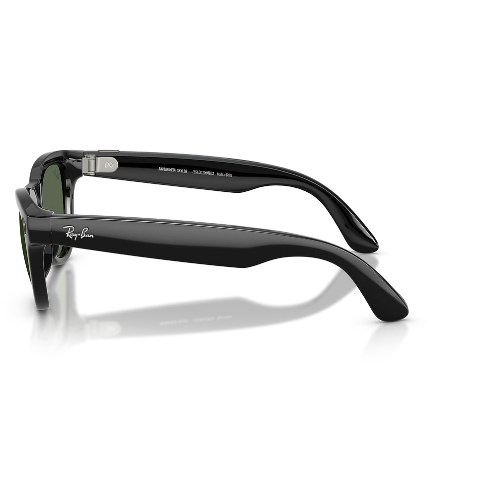 Gafas de sol Ray-Ban Meta Skyler Unisex 601/71 - en nylon inyectado, color Negro