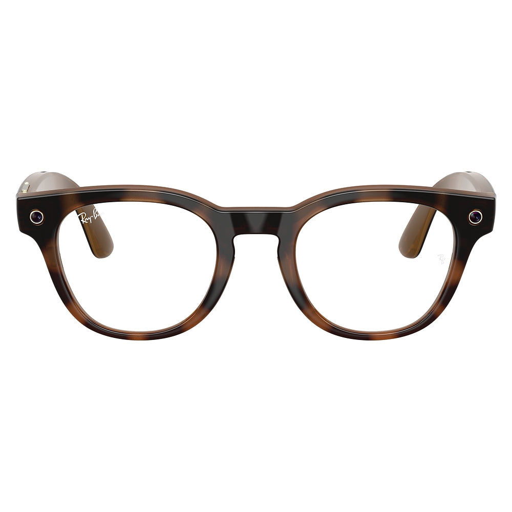 Gafas de vista Ray-Ban Meta Scriber Optics Unisex 8528 - en nylon y acetato, color Café