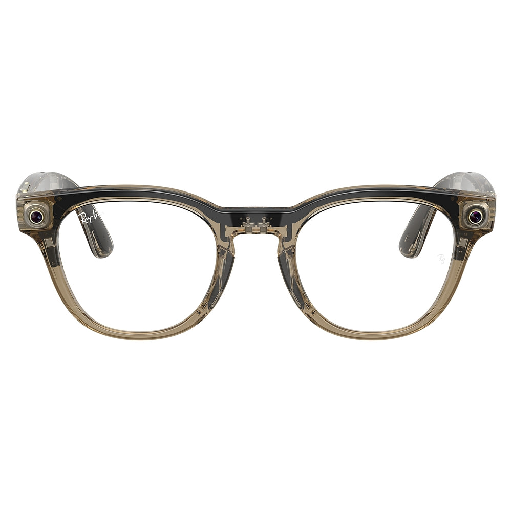 Gafas de vista Ray-Ban Meta Scriber Optics Unisex 8531 - en nylon y acetato, color Beige
