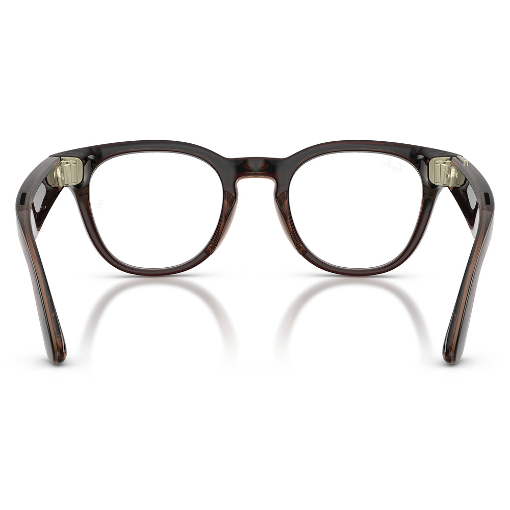 Gafas de vista Ray-Ban Meta Scriber Optics Unisex 8532 - en nylon y acetato, color Dorado