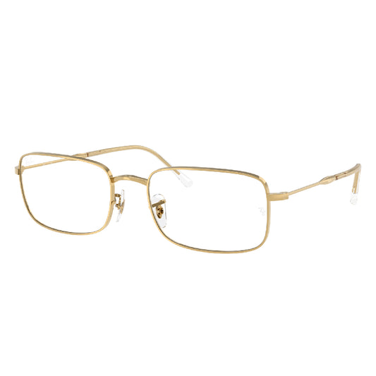 Gafas de Vista para Hombre Ray-Ban 3746V 2500 metálicas color Dorado