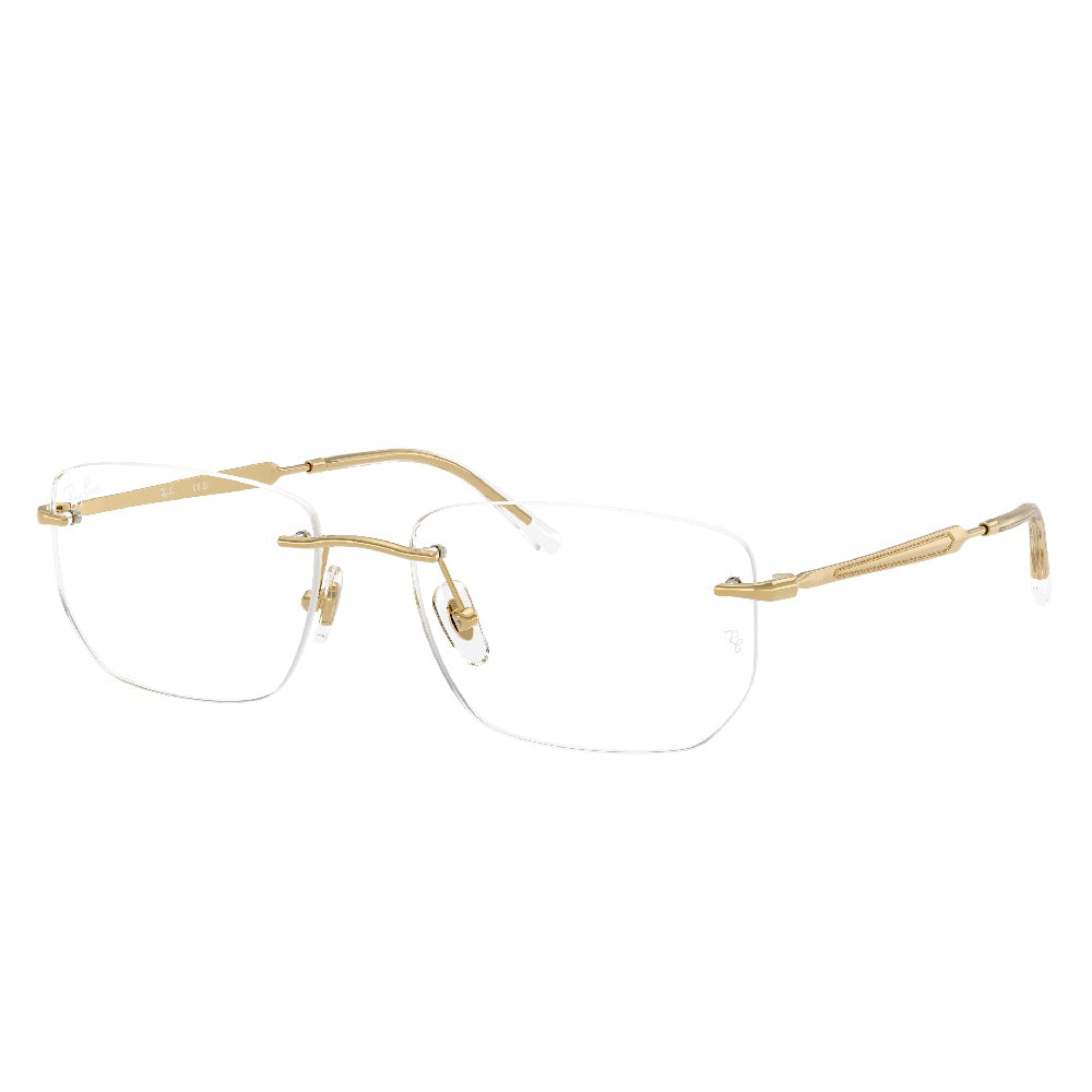 Gafas de Vista para Hombre Ray-Ban 3768V 2500 - metálicas color Dorado