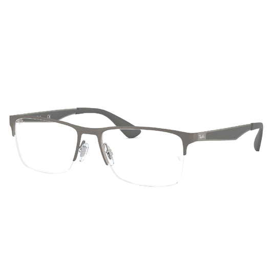 Gafas de Vista para Hombre Ray-Ban 6335 2855 - rectangulares color Gris