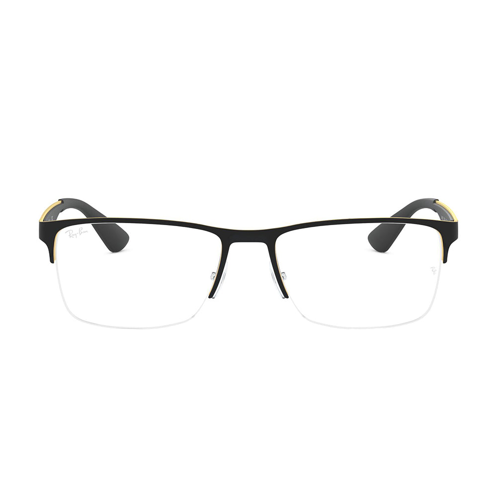Gafas de Vista para Mujer Ray-Ban 6335 - Metálica color Negro / Dorado.