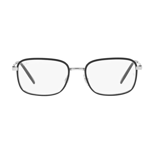 Gafas de Vista para Hombre y Mujer Ray-Ban 6495 - Metálicas color Negro/Plateado