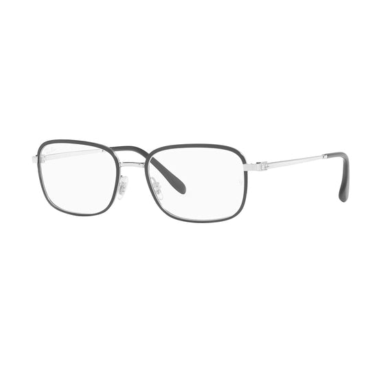 Gafas de Vista para Hombre y Mujer Ray-Ban 6495 - Metálicas color Negro/Plateado