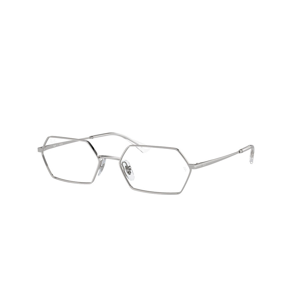 Gafas de Vista para hombre Ray-Ban 6528 Yevi 2501 - Metálicas color Plateado