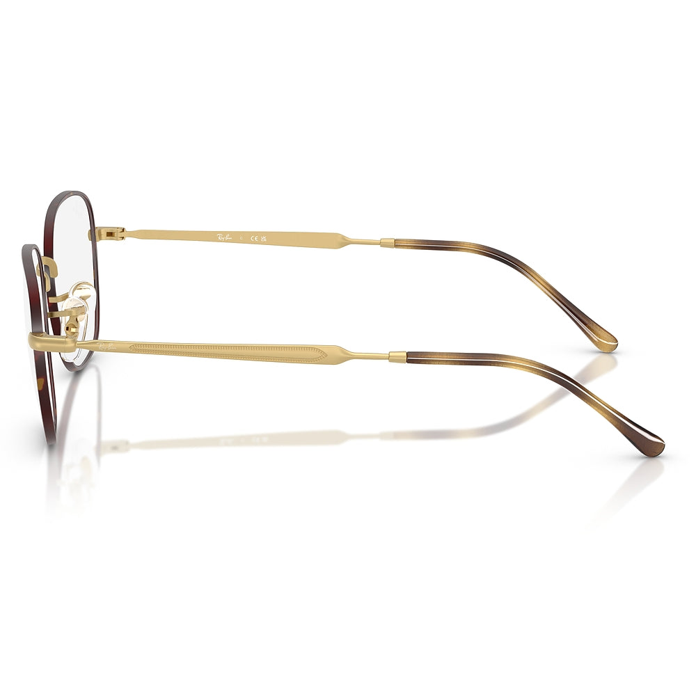 Gafas de Vista para Hombre Ray-Ban 6534 3188 - metálicas color Dorado/café
