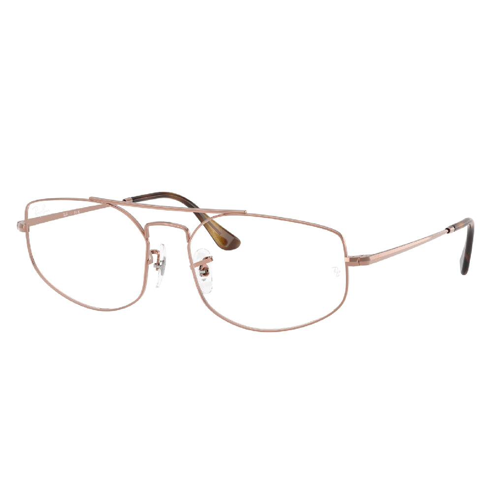 Gafas de Vista para Hombre Ray-Ban 6545 Explorer 5 2943 metálicas color Dorado