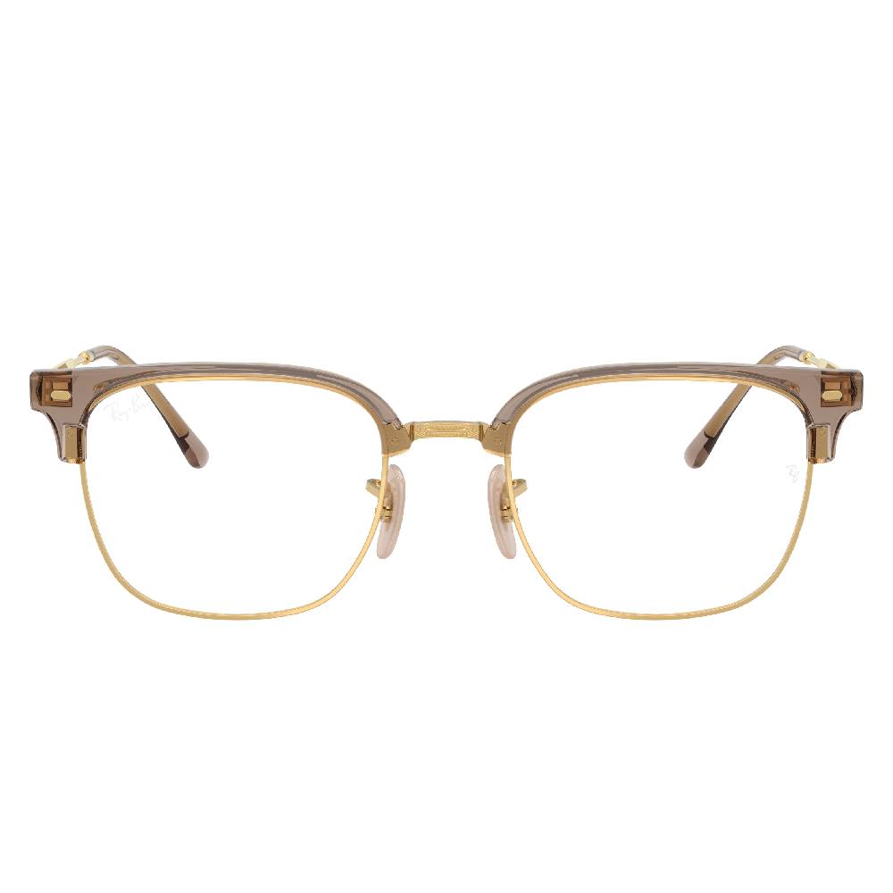 Gafas de Vista para Hombre Ray-Ban 7216 New Clubmaster 8471 - metálicas color Café