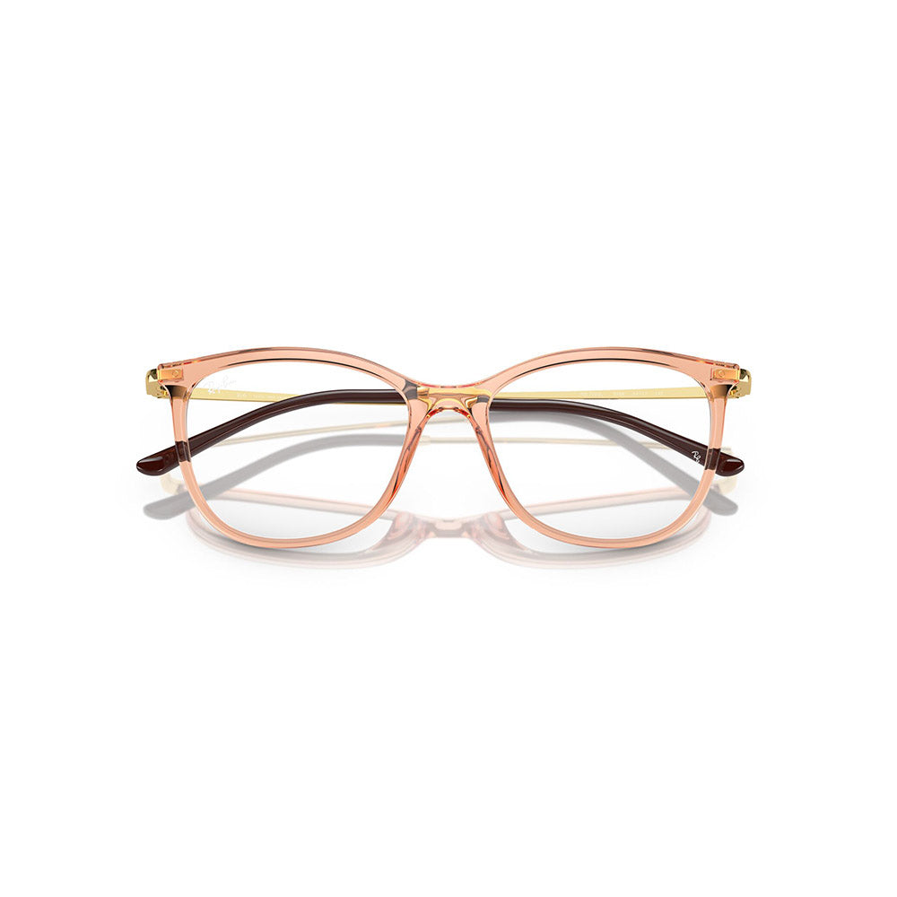 Gafas de Vista para Mujer Ray-Ban 7220L 3168 - Metálicas color Café