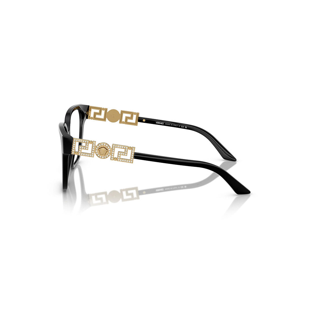 Gafas de Vista para Mujer Versace 3358B GB1 - Metálicas color Negro