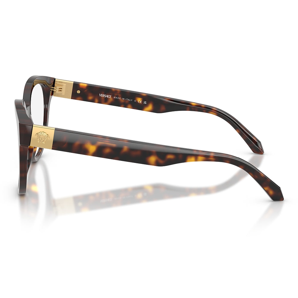 Gafas de Vista para Mujer Versace 3384 108 - metálicas color Café