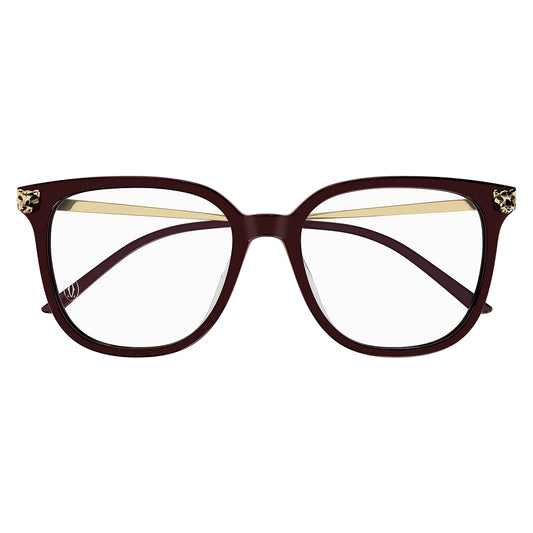 Gafas de Vista para Mujer Cartier Ct0346O-003 - en acetato color Rojo