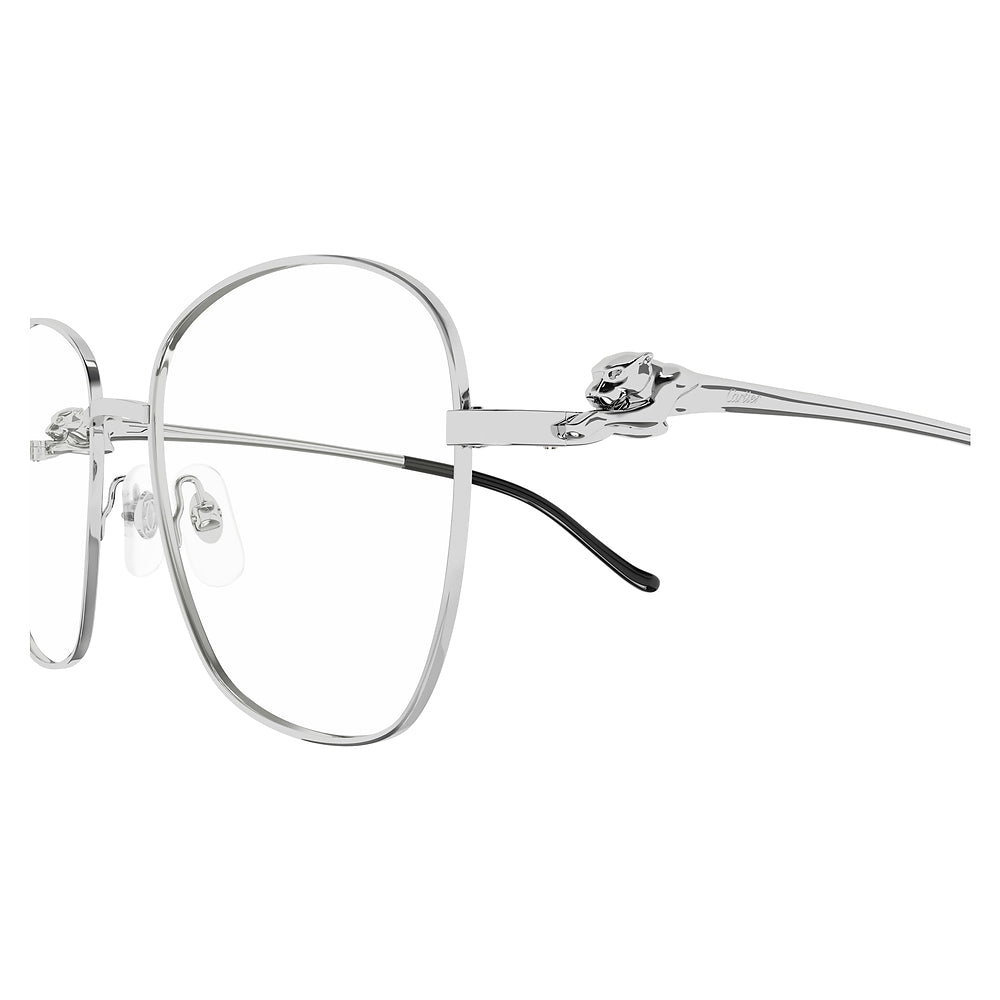 Gafas de Vista para Mujer Cartier Ct0371O-002 Silver 56 002 - metálicas color Plateado