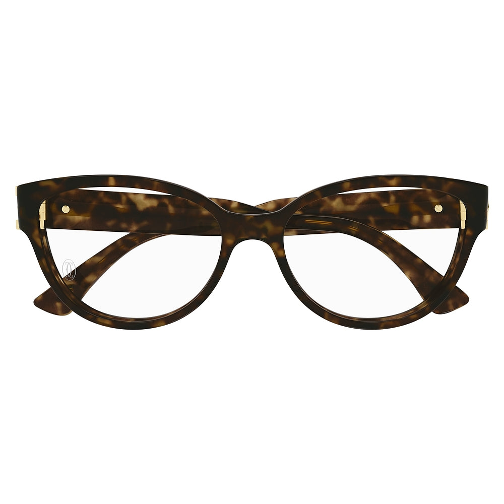 Gafas de Vista para Mujer Cartier Ct0450O-002 Havana 54 002 - en acetato color Café