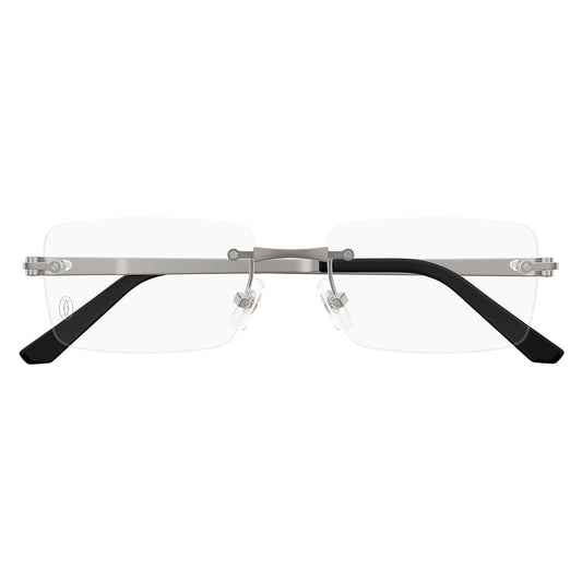 Gafas de Vista para Mujer Cartier Ct0511O-003 Silver 55 003 - en titanio color Gris