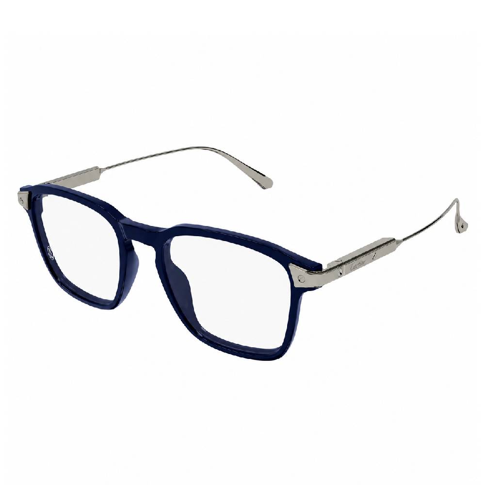 Gafas de Vista para Hombre Cartier 0611O 002 - acetato color Azul