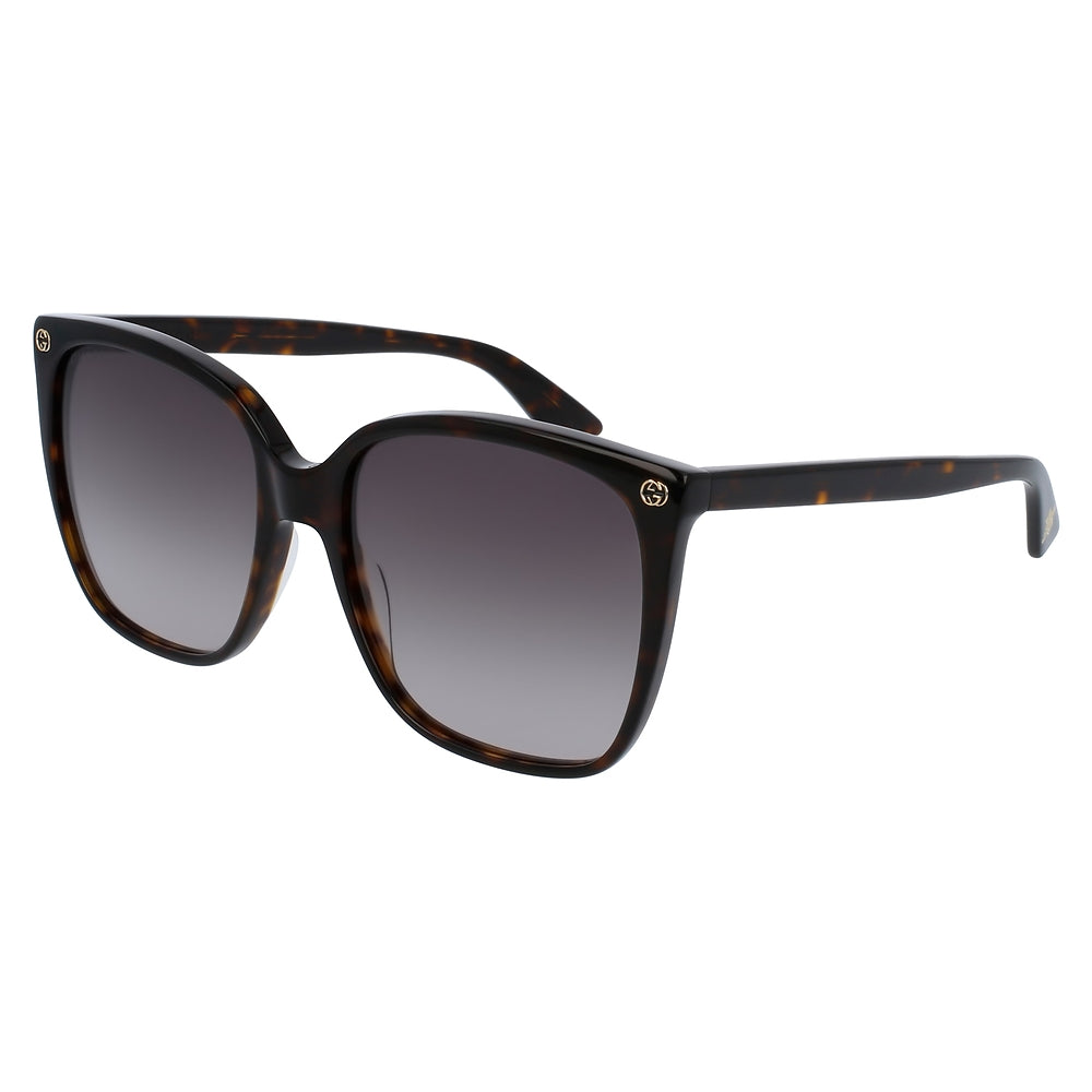 Gafas de Sol para Mujer Gucci Gg0022S 003 Tortoise 57 003 - en acetato color Café