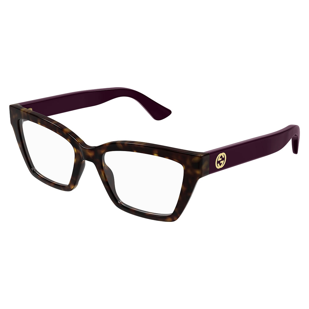 Gafas de Vista para Mujer Gucci Gg1715O 007 Black 53 007 - inyectadas color Café