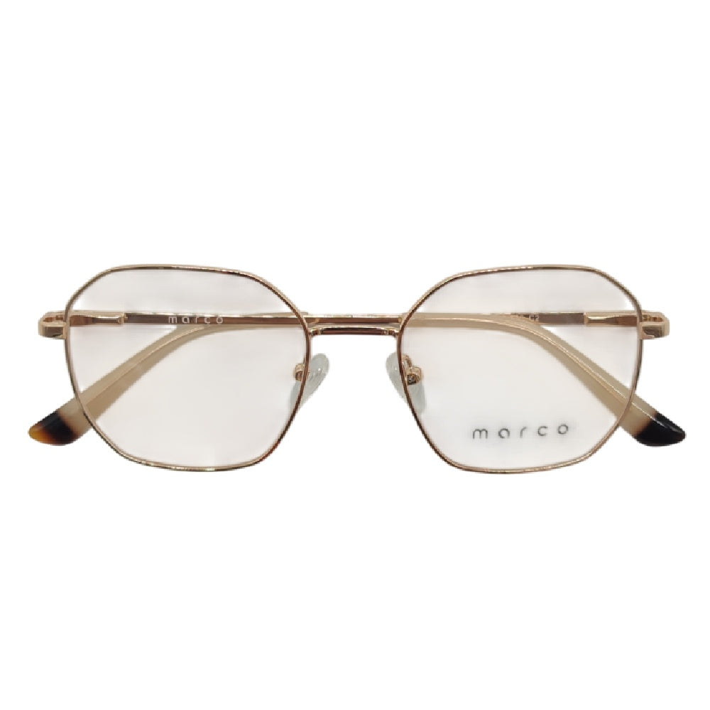 Gafas de Vista para Mujer, Marco 100707 C2 en acetato color Dorado