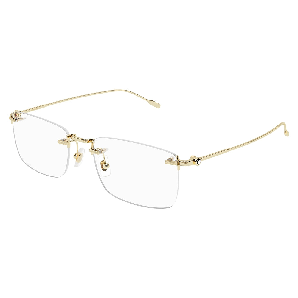 Gafas de Vista para Mujer Montblanc Mb0241O 002 - metálicas color Dorado