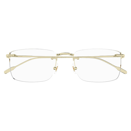 Gafas de Vista para Mujer Montblanc Mb0241O 002 - metálicas color Dorado