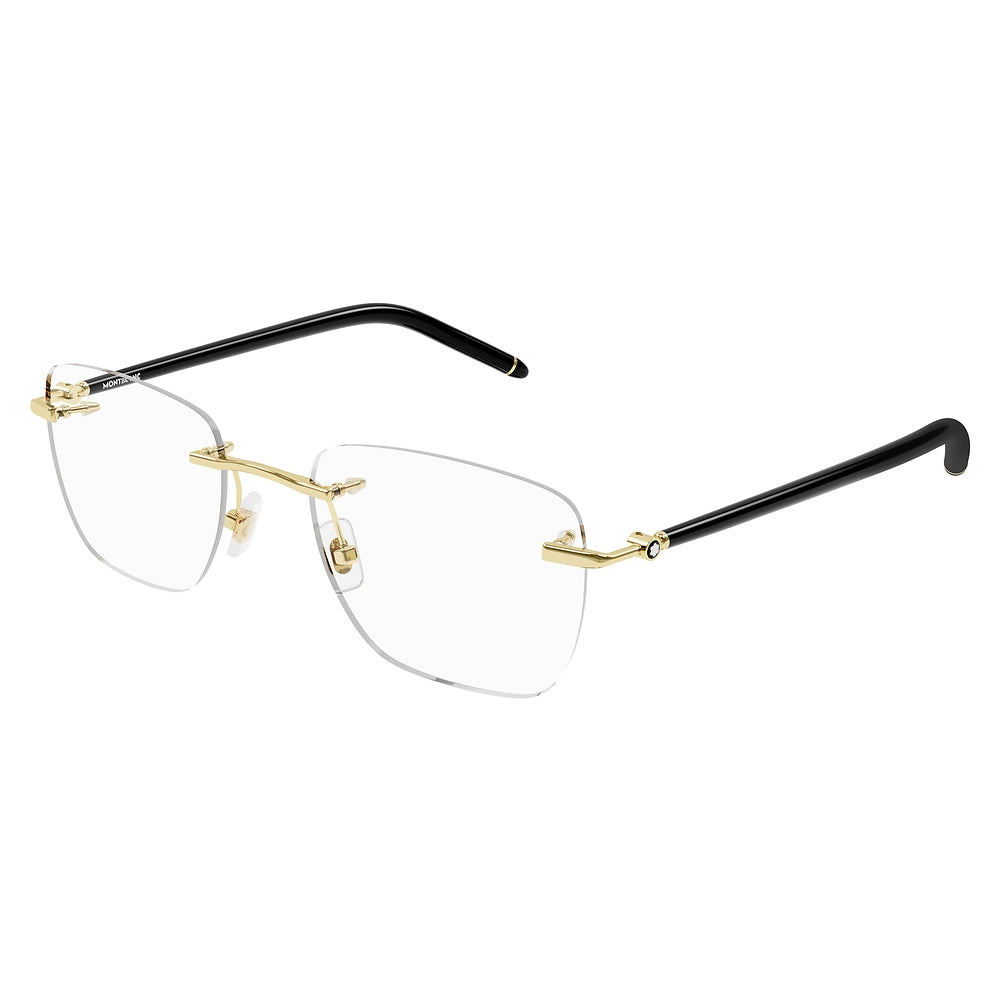 Gafas de Vista para Mujer Montblanc Mb0274O 001 - metálicas color Dorado