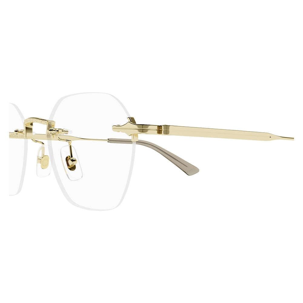 Gafas de Vista para Mujer Montblanc Mb0403O 001 - metálicas color Dorado