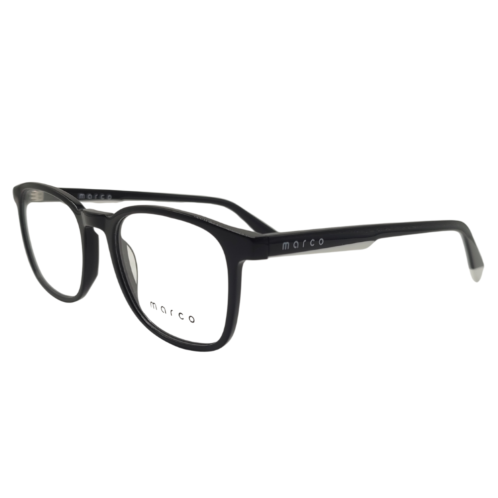 Gafas de Vista para Hombre, Mujer, Marco 90016 C2 en acetato color Negro