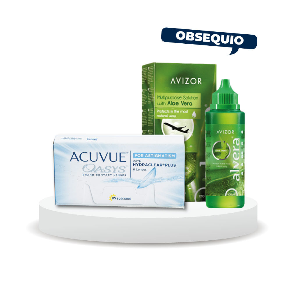 Cajas Acuvue® Oasys para Astigmatismo Obsequio