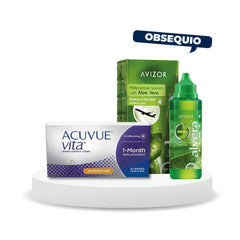 2 Cajas Acuvue® Vita para Astigmatismo + Obsequio