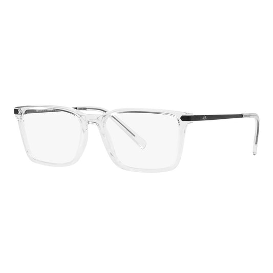 Gafas de Vista para Hombre Armani Exchange 3077 8333 - Metálicas color Transparente.