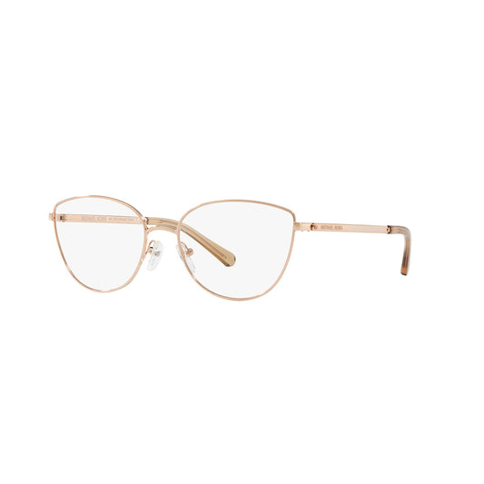 Gafas de Vista para Mujer Michael Kors 3030 - Metálicas color Oro Rosado
