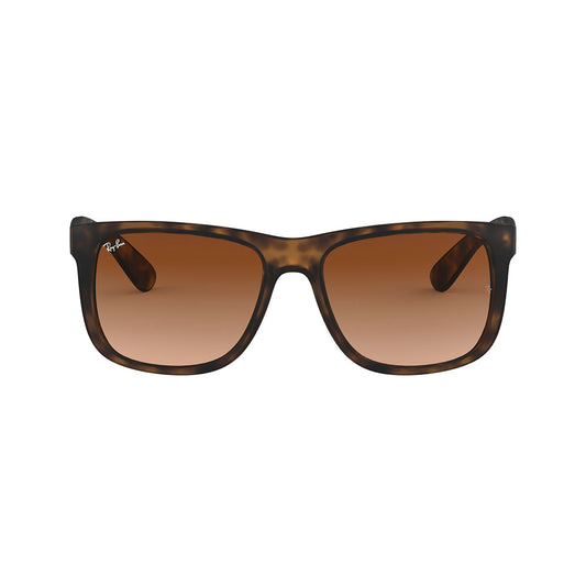 Gafas De Sol Ray-Ban 4165 para mujer y hombre, en acetato, tipo de montura aro completo, de color havana, con lente café.