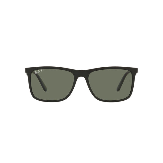 Gafas de Sol para Hombre Ray-Ban 4373L 91699A - Inyectadas color Negro y Verde.