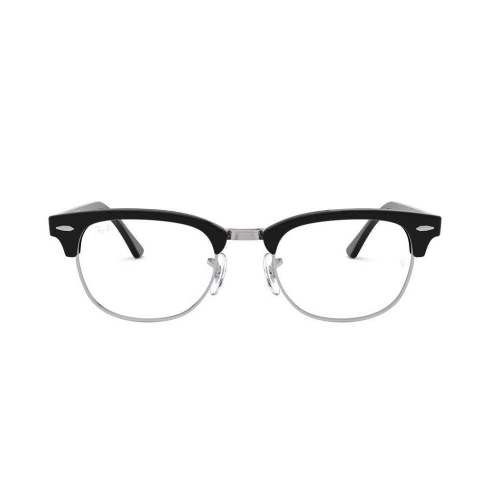 Gafas de Vista para Mujer Ray-Ban 5154 - En Acetato, forma cuadrada, de color negro/plateado.