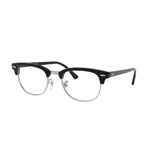 Gafas de Vista para Mujer Ray-Ban 5154 - En Acetato, forma cuadrada, de color negro/plateado.