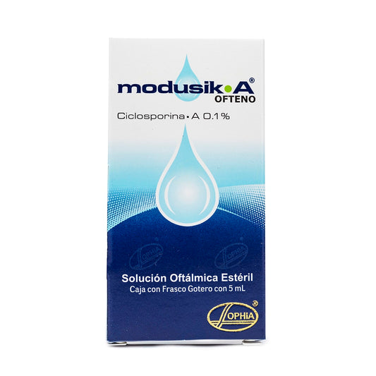 Modusik A Solución Oftálmica X 5 Ml