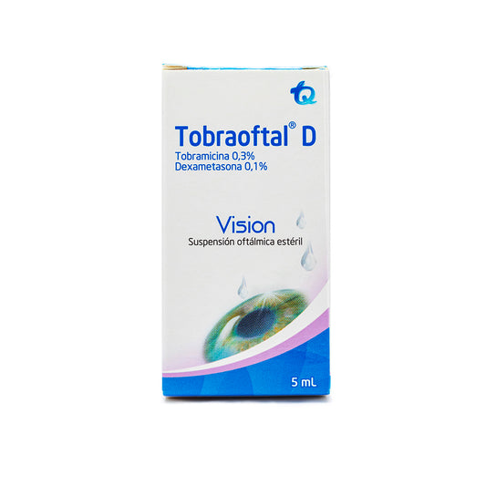 Tobraoftal D Solución Oftálmica X 5 Ml