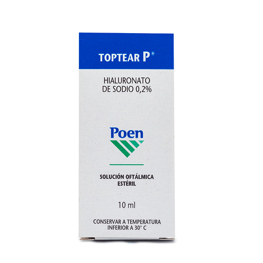 Solución Oftálmica Estéril, hialuronato de sodio 0,4%, 10 ML