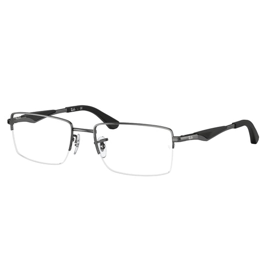 Gafas de Vista para Hombre Ray-Ban 6285 2502 - en aluminio color Gris