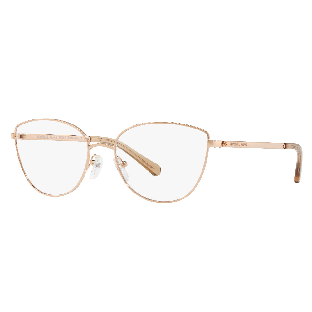 Gafas de Vista para Mujer Michael Kors 3030 Buena Vista 1108 - metálicas color Oro Rosado