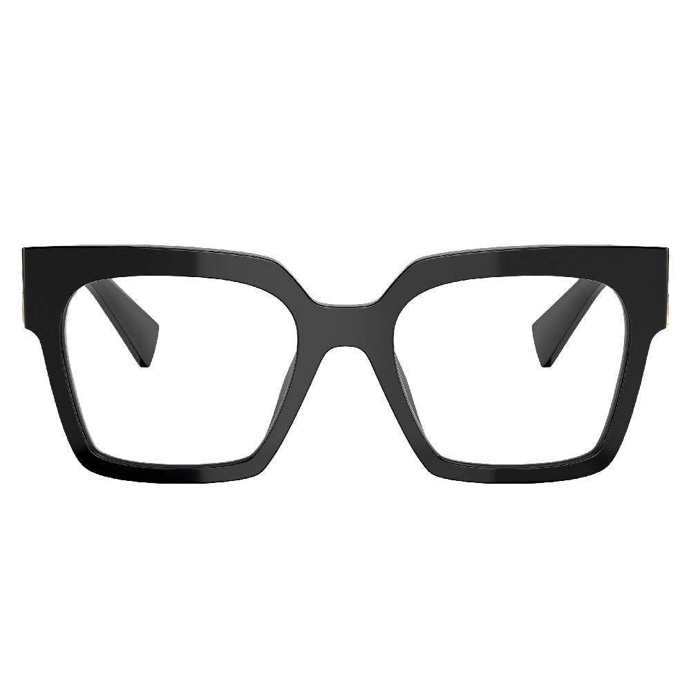 Gafas de Vista para Mujer Miu Miu 04UV 1AB1O1 - metálicas color Negro